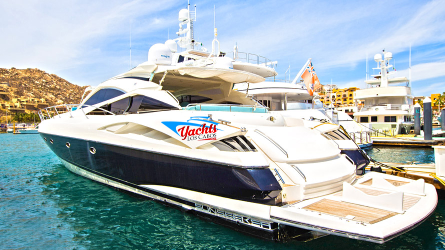 60' Sunseeker Yacht Charter in Cabo